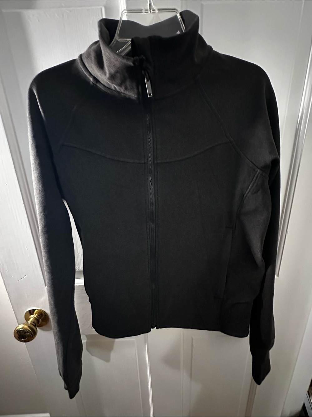 Women’s Black Zip-Front Jacket